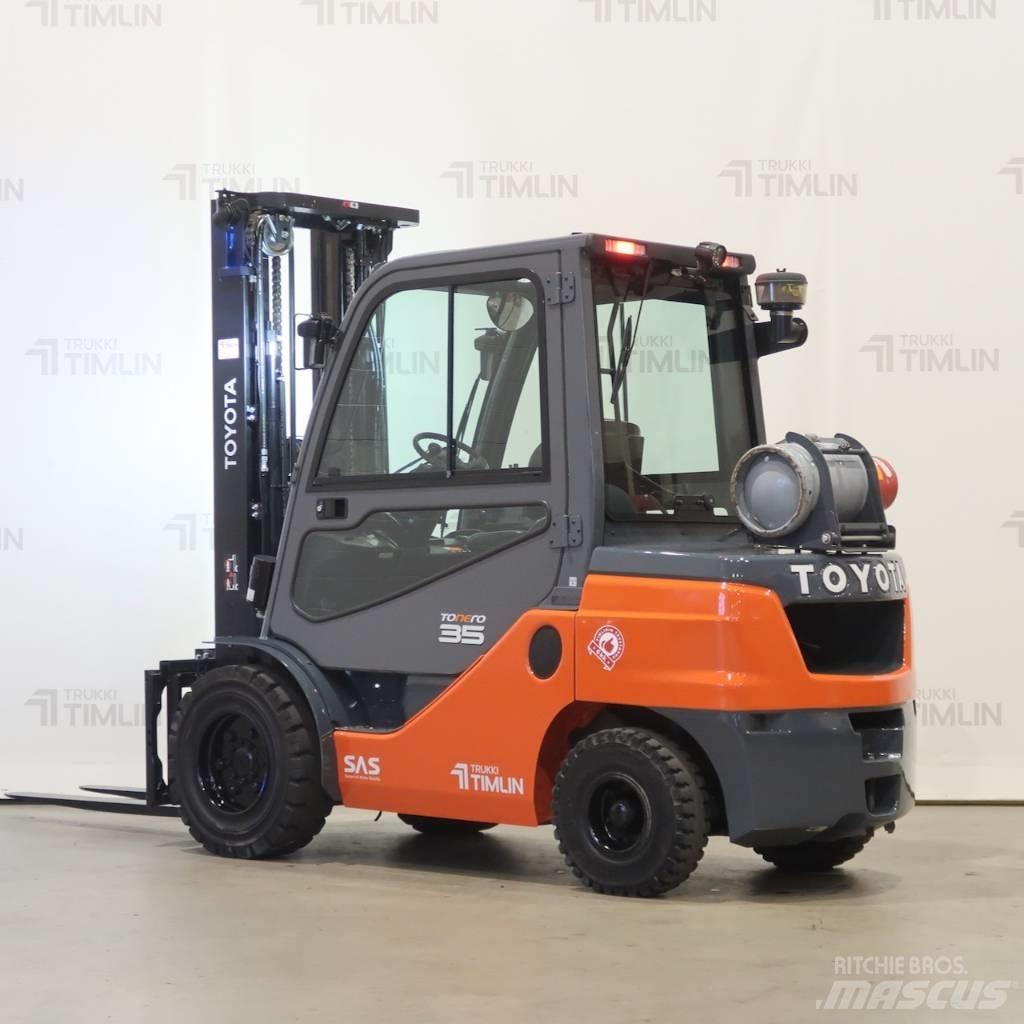 Toyota 02-8FGJF35 LPG (dujiniai) krautuvai