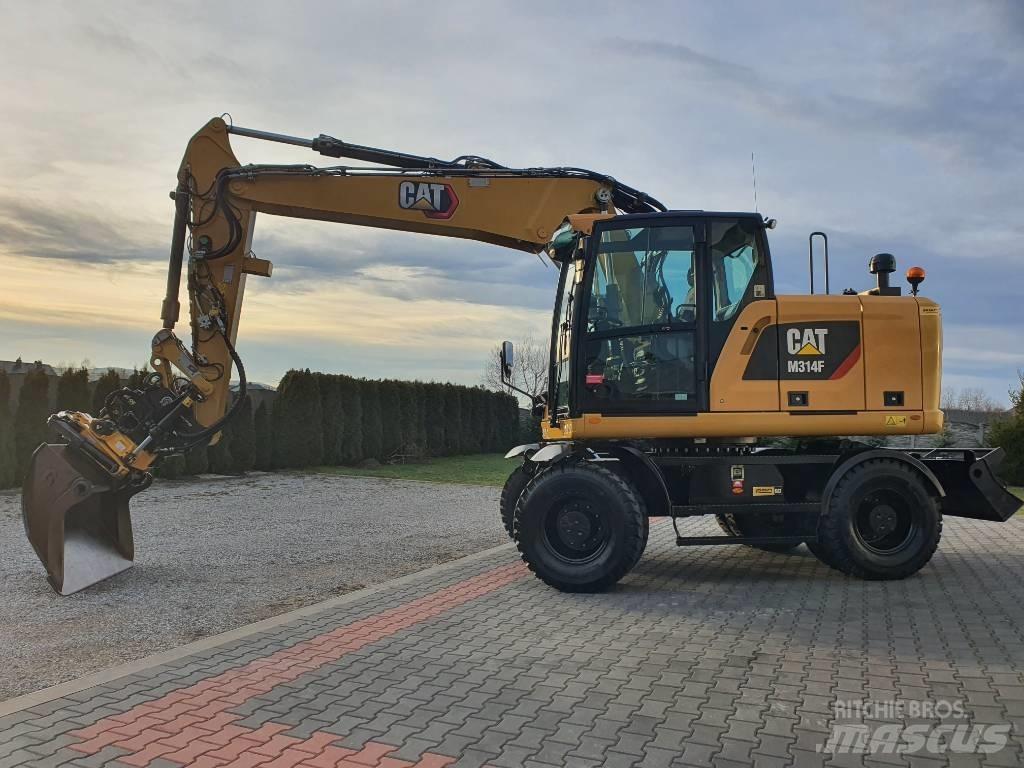 CAT M 314 F Ratiniai ekskavatoriai
