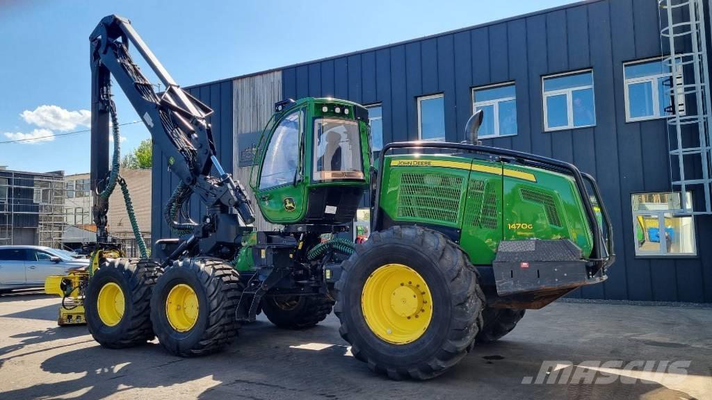 John Deere 1470 G Miško technika (Harvesteriai)