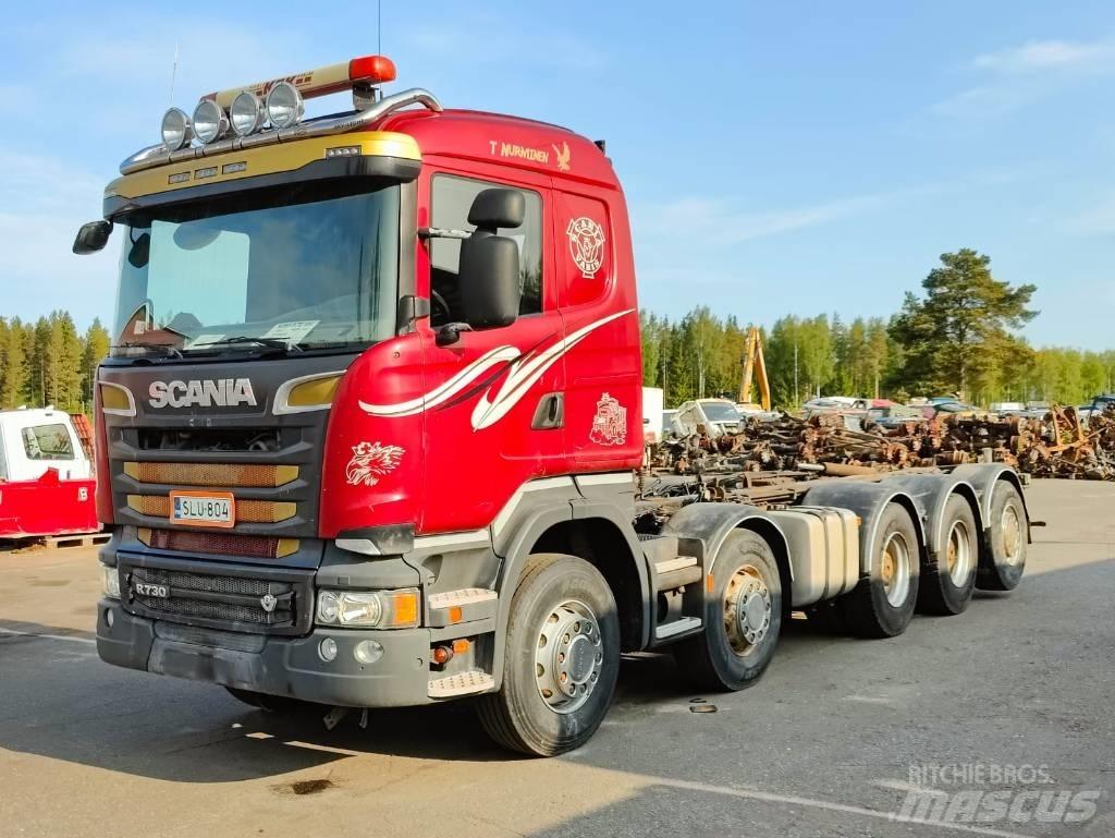  DAMAGED Scania R 730 Važiuoklė su kabina