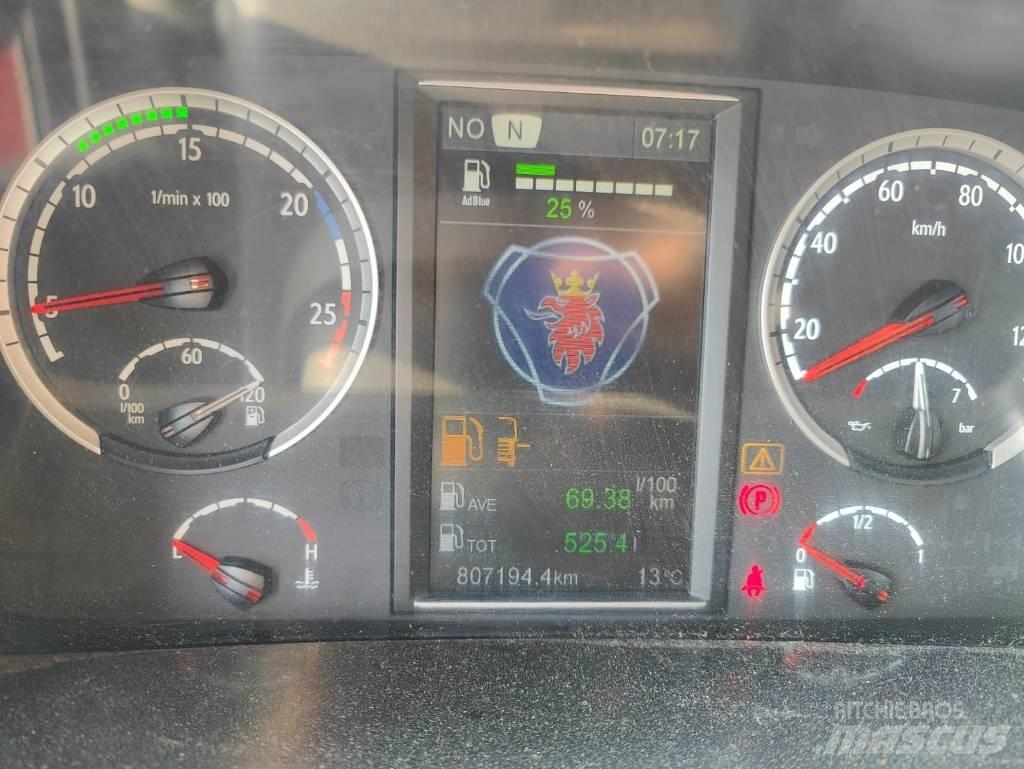  DAMAGED Scania R 730 Važiuoklė su kabina