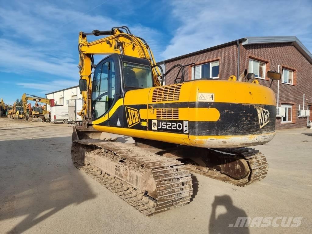 JCB JS 220 LC Vikšriniai ekskavatoriai