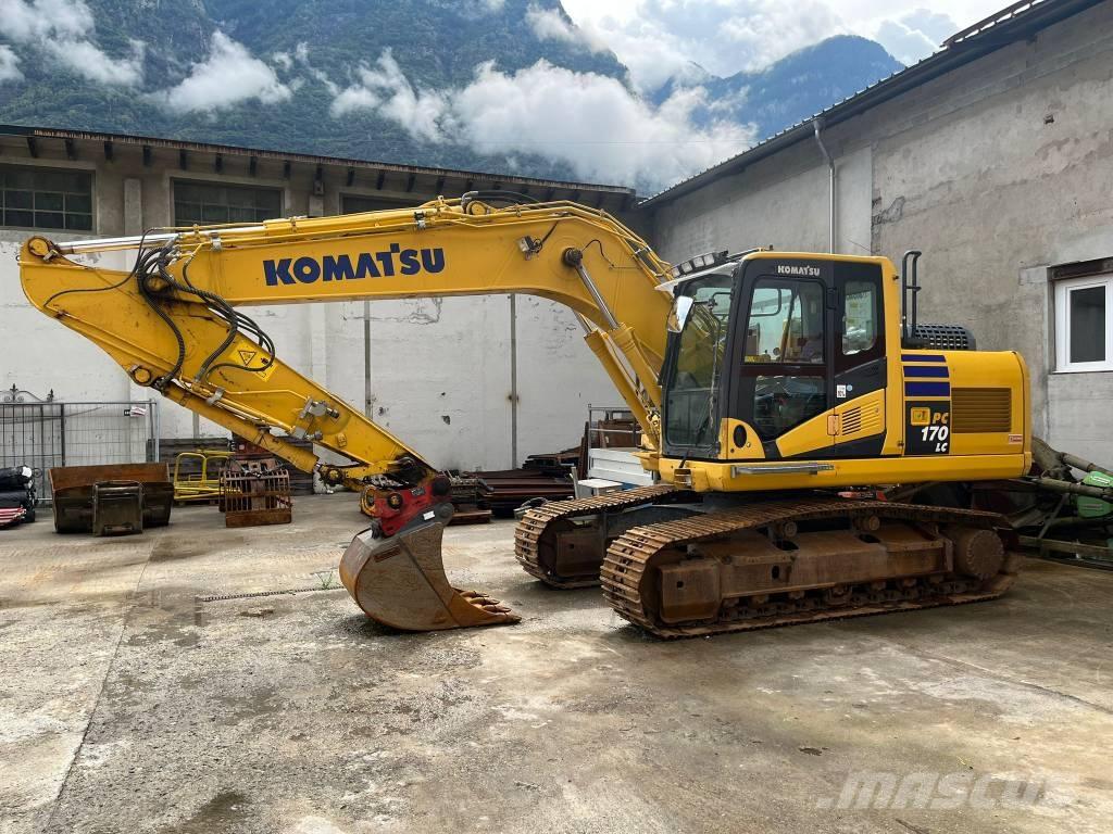 Komatsu PC 170 LC-10 Vikšriniai ekskavatoriai