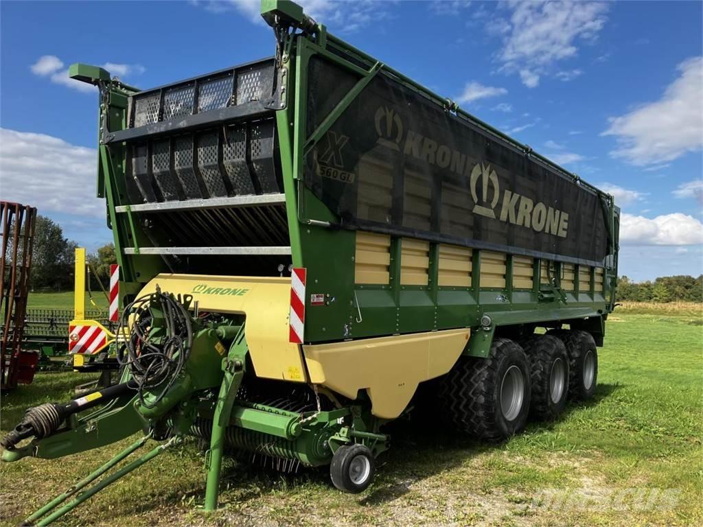 Krone ZX 560 GL Savikrovės priekabos