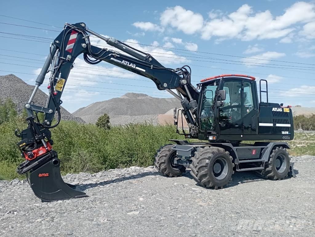 Atlas 185w Ratiniai ekskavatoriai