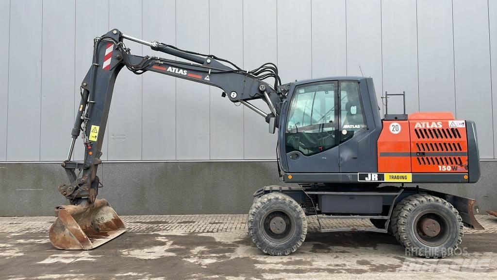 Atlas 150 W Ratiniai ekskavatoriai