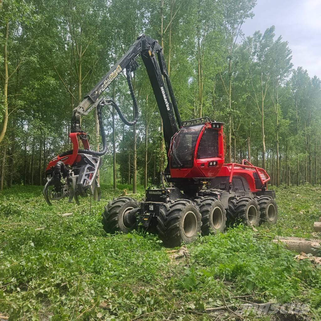 Komatsu 931 XC Miško technika (Harvesteriai)