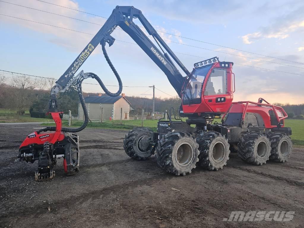Komatsu 931 XC Miško technika (Harvesteriai)