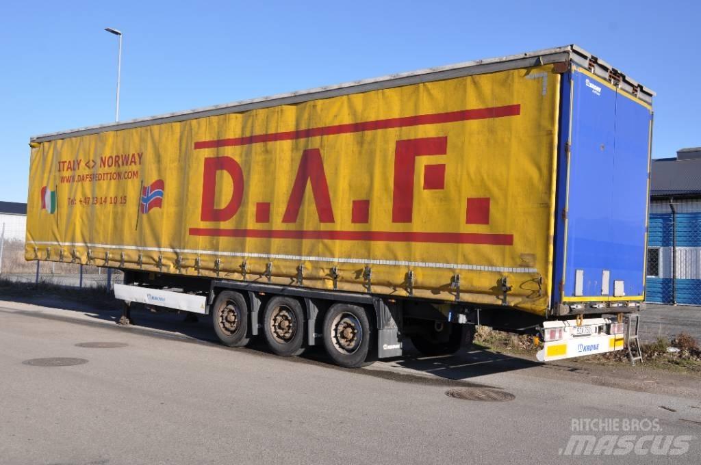 Krone Trailer Tentinės puspriekabės