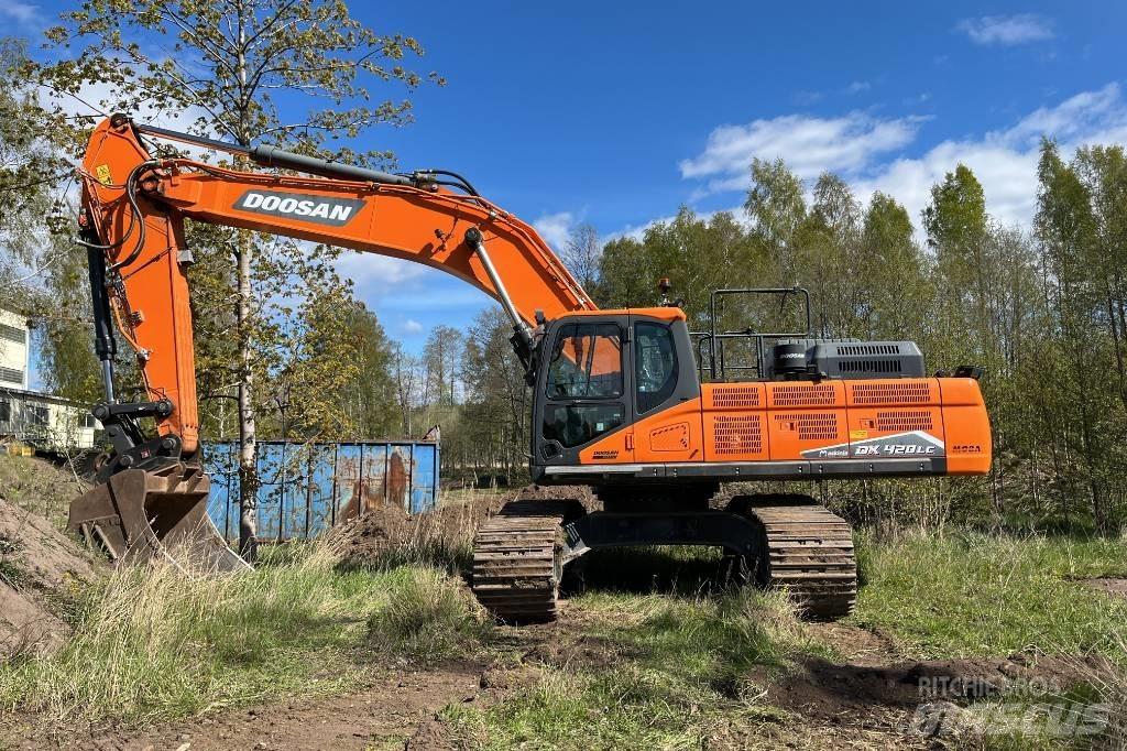 Doosan DX 420 LC Vikšriniai ekskavatoriai