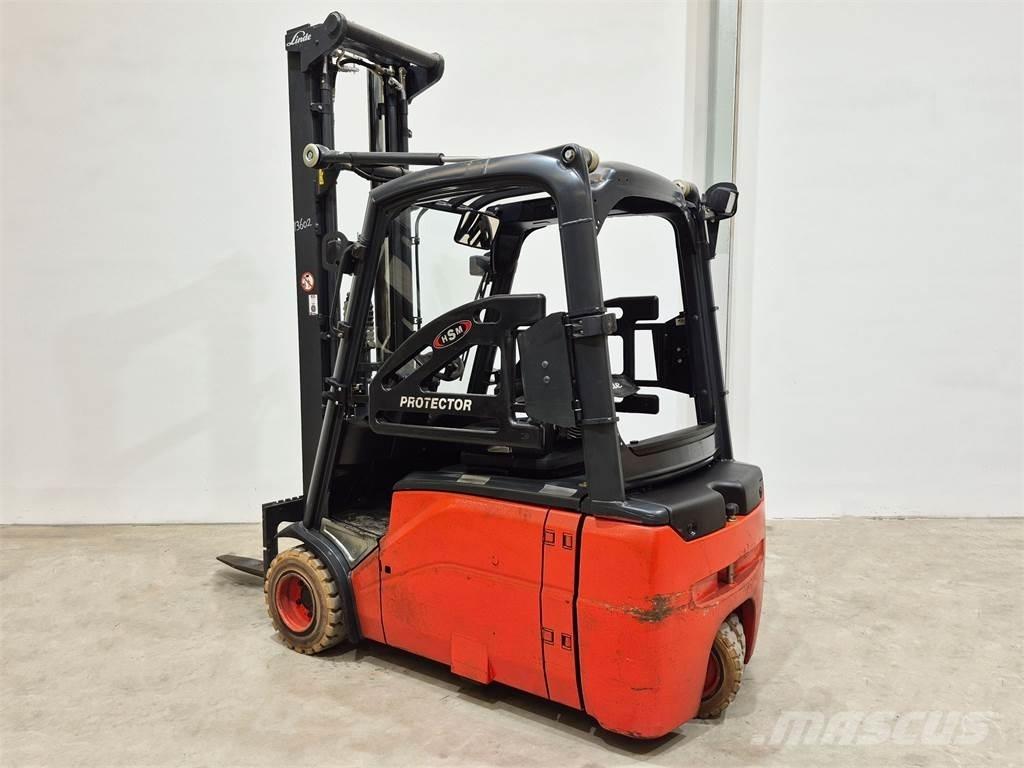 Linde E18L 01 Elektriniai šakiniai krautuvai