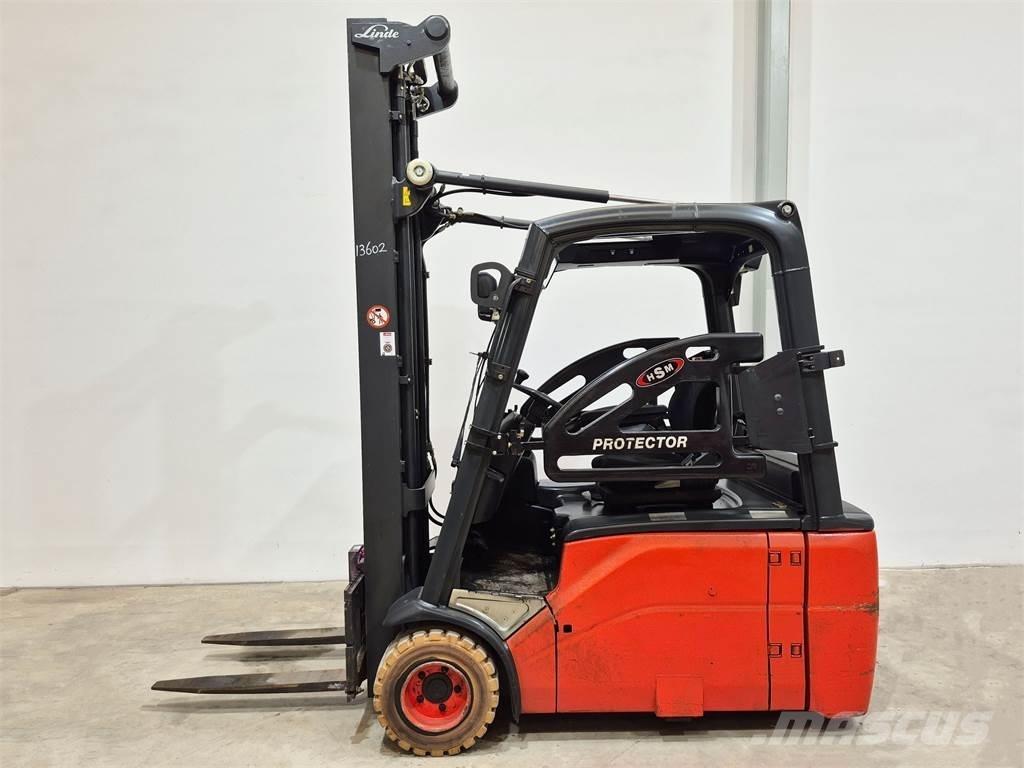 Linde E18L 01 Elektriniai šakiniai krautuvai