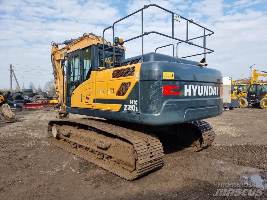 Hyundai HX 220 L Vikšriniai ekskavatoriai