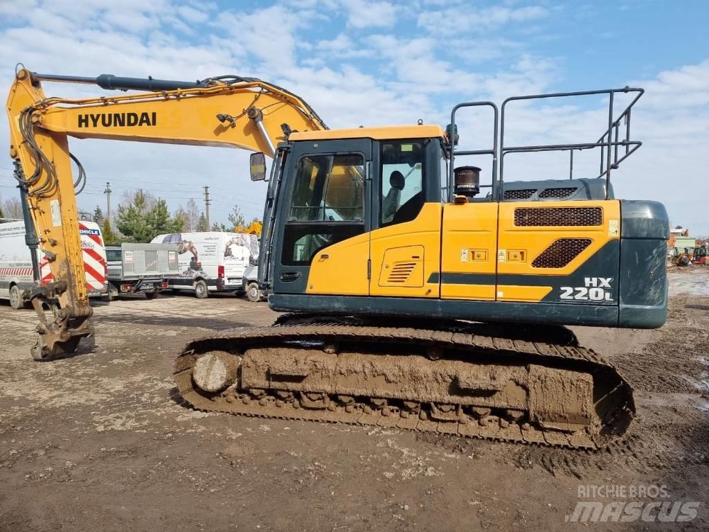 Hyundai HX 220 L Vikšriniai ekskavatoriai