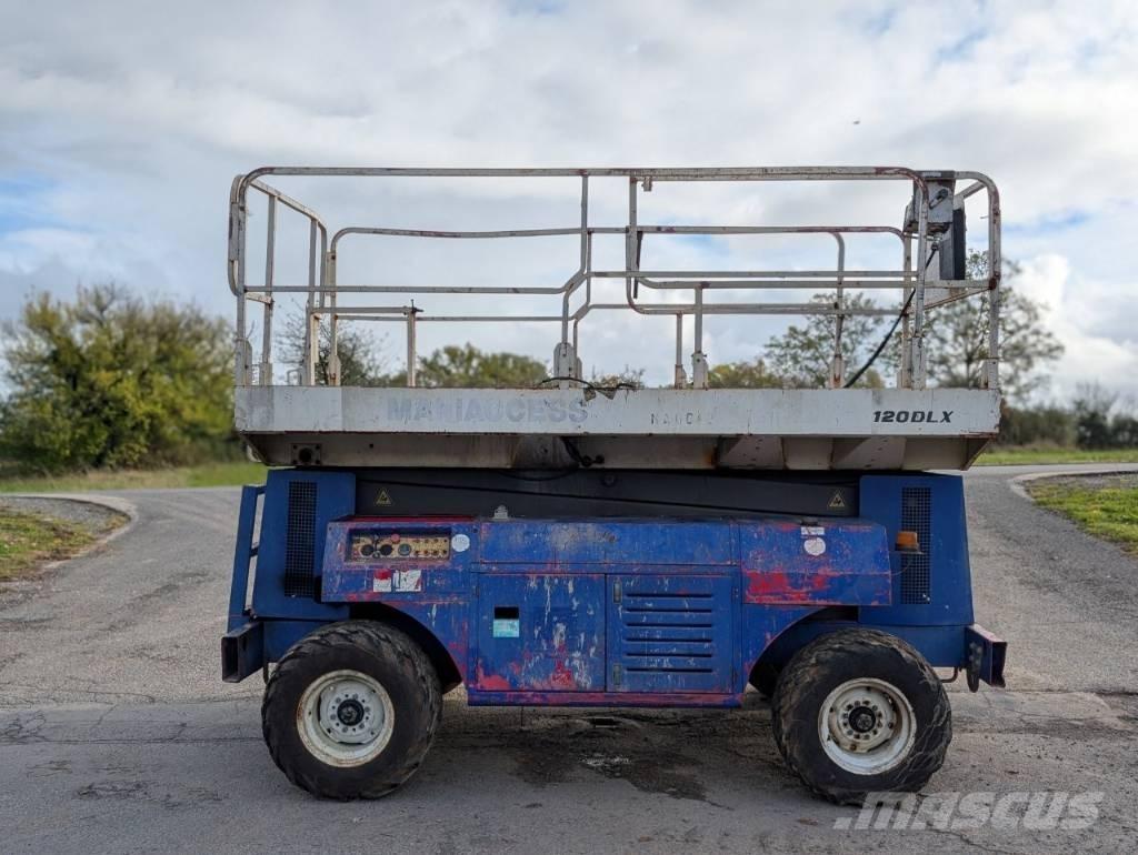 Manitou 120 DLX Kompaktiškas savaeigis strėlinis keltuvas
