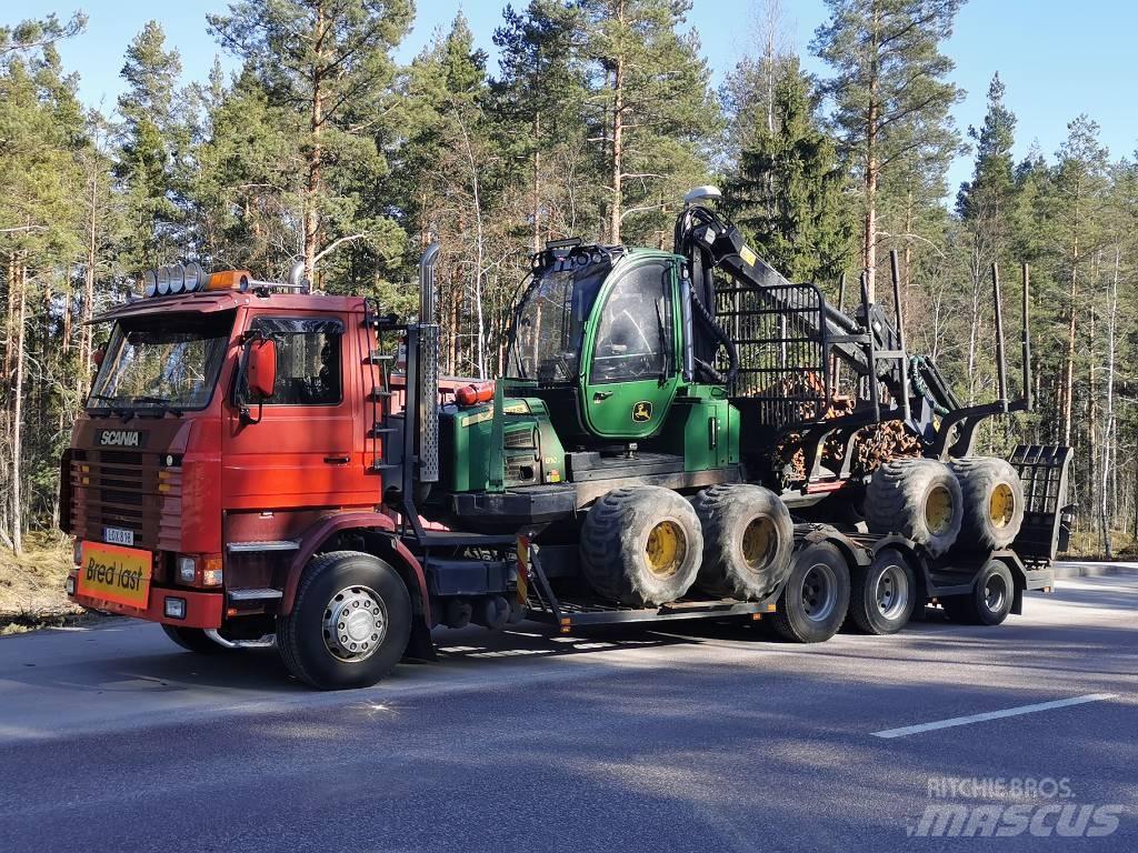 Scania 142/143 Miško mašinų transportavimo sunkvežimiai