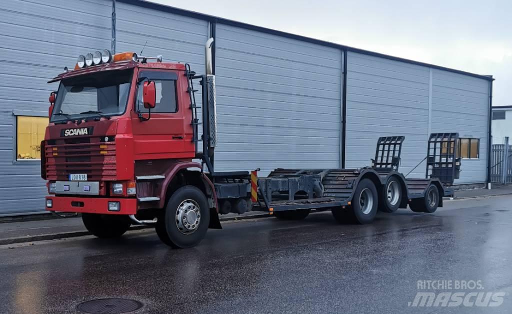 Scania 142/143 Miško mašinų transportavimo sunkvežimiai