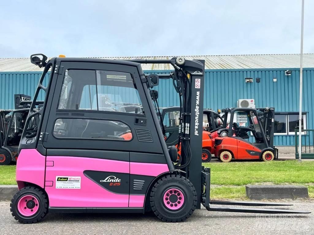 Linde E25L-01 Elektriniai šakiniai krautuvai