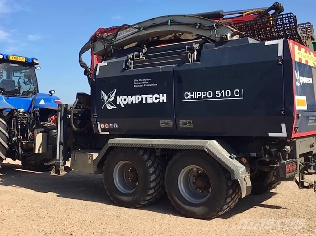 Komptech 510 C Medienos smulkintuvai