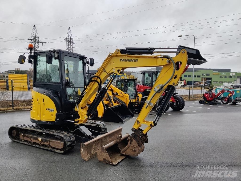 Yanmar VIO38-6 Mini ekskavatoriai < 7 t