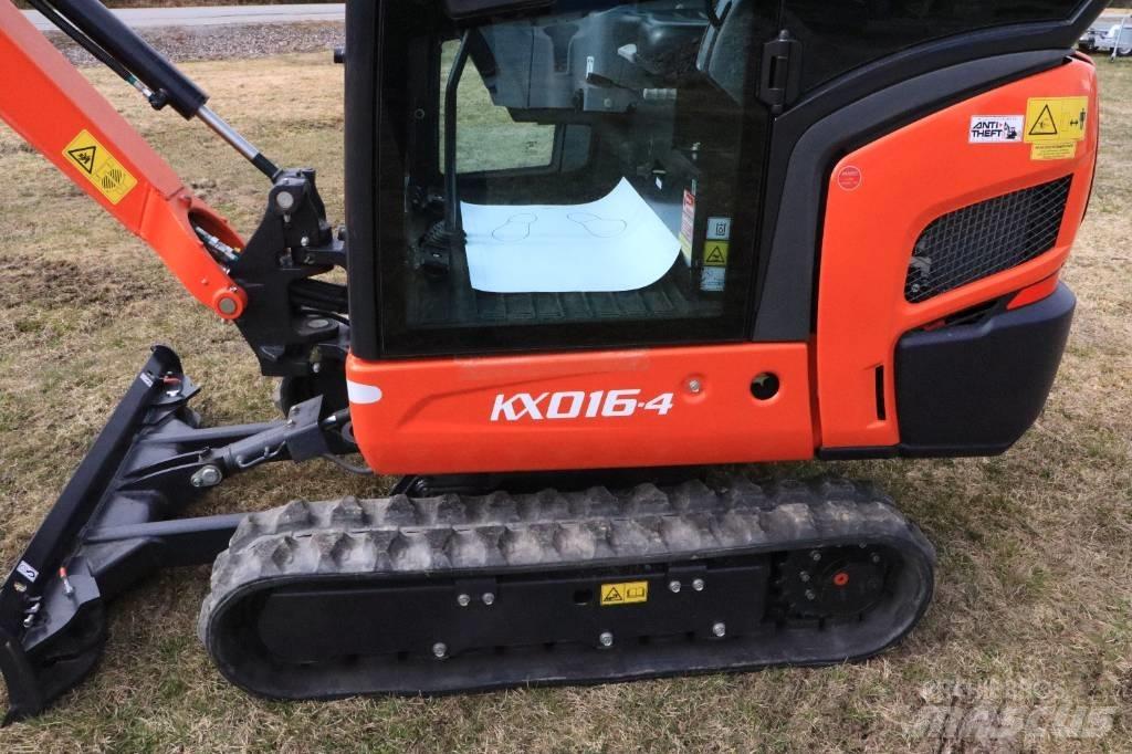 Kubota KX016-4 Mini ekskavatoriai < 7 t