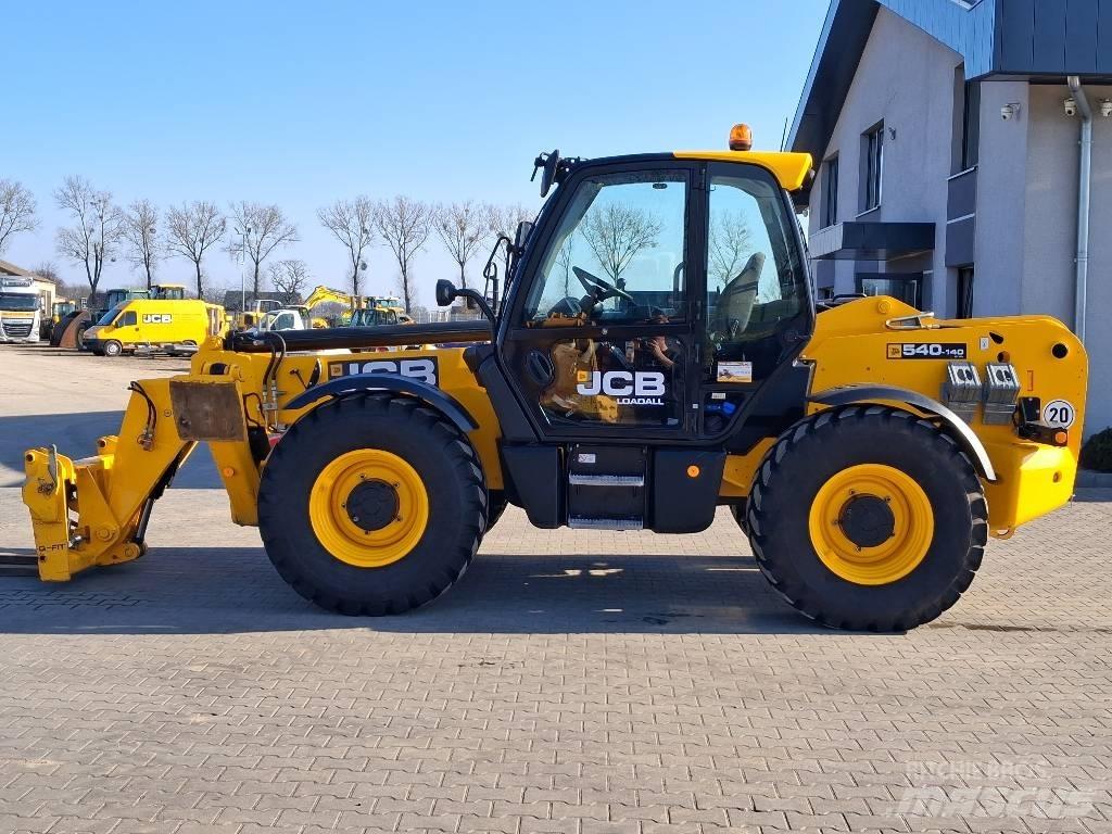 JCB 540-140 Teleskopiniai krautuvai