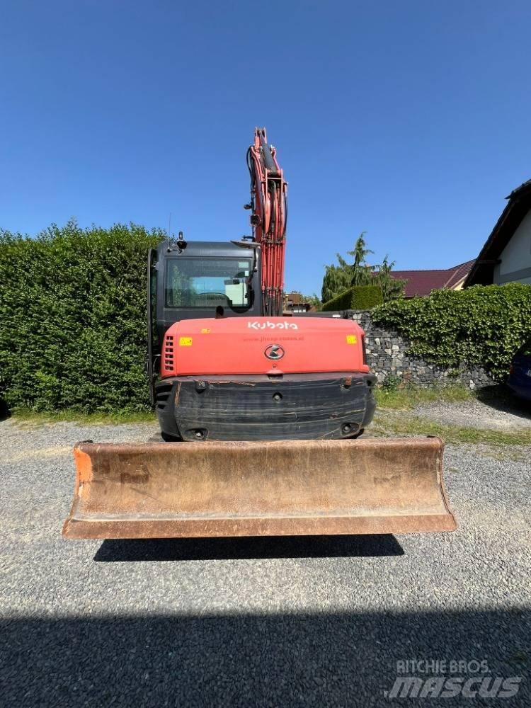 Kubota KX 080-4 Vidutinės galios ekskavatoriai 7-12 t