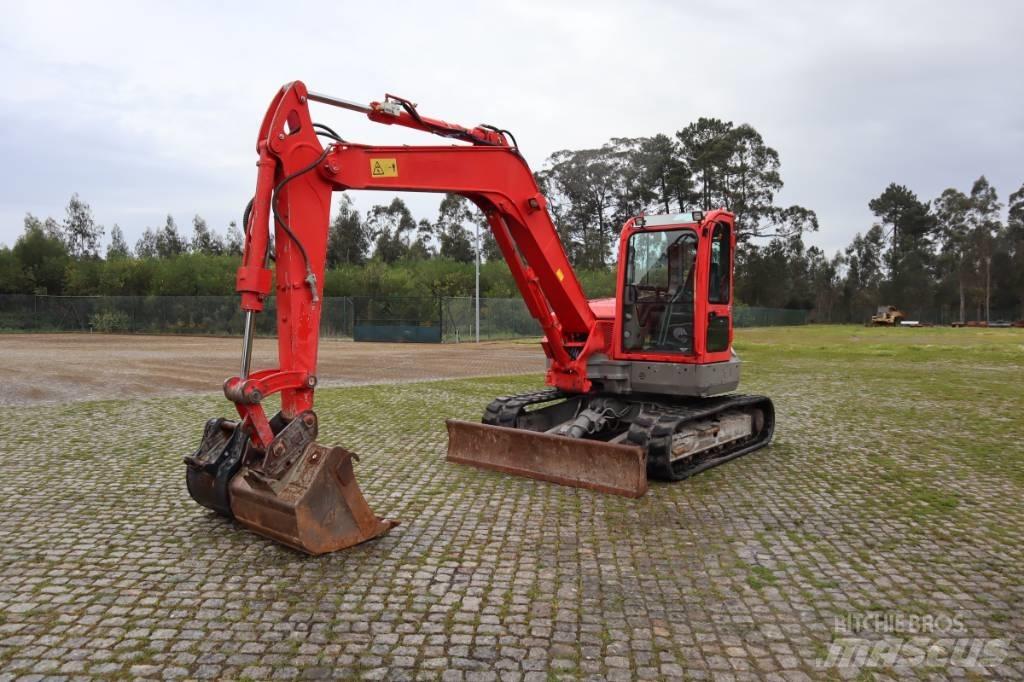 Volvo ECR88D Vidutinės galios ekskavatoriai 7-12 t
