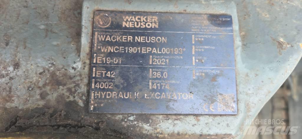 Wacker Neuson ET42 Vikšriniai ekskavatoriai