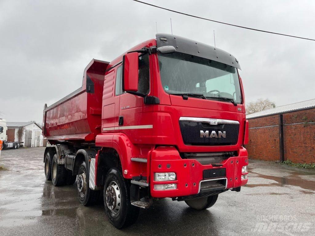 MAN TGS 41.480 Savivarčių priekabų vilkikai