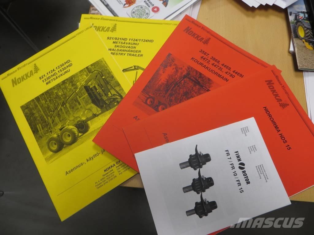 Nokka 4472 + MV1124 Miškovežių priekabos