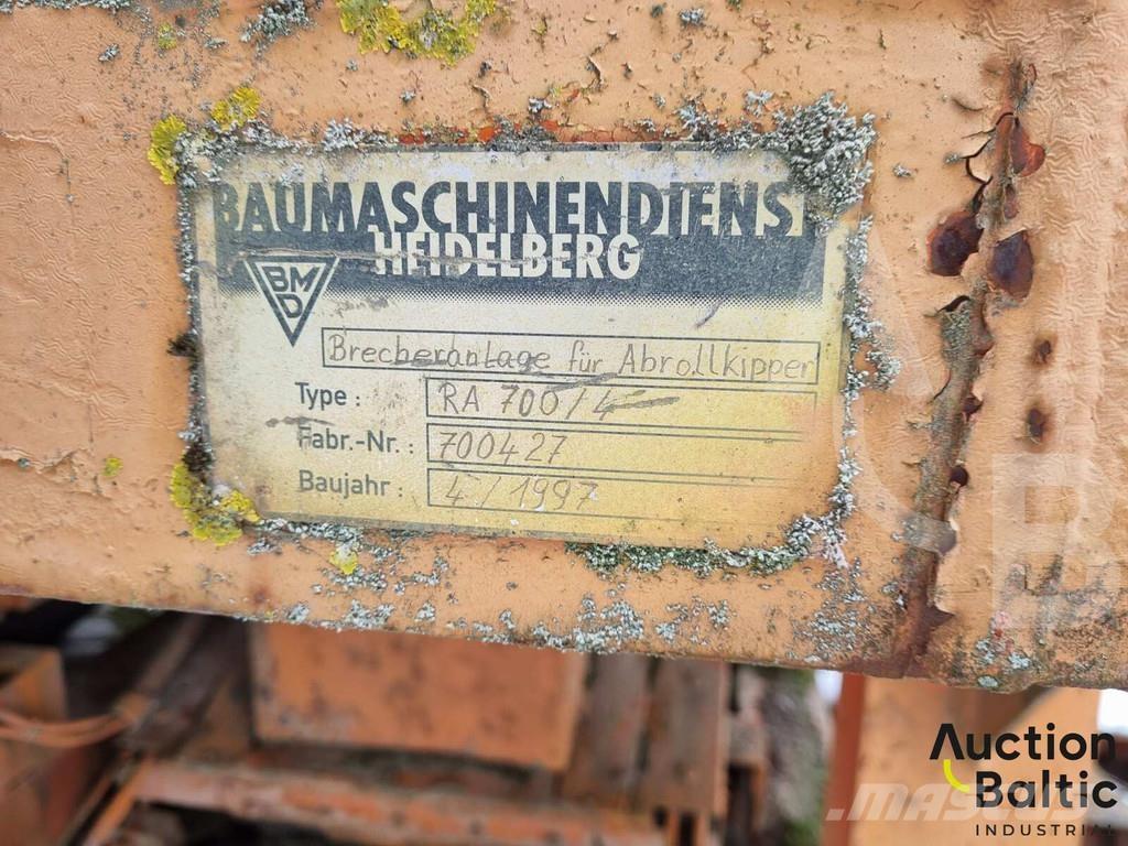 BMD RA700/4 Kita kultivavimo technika ir priedai