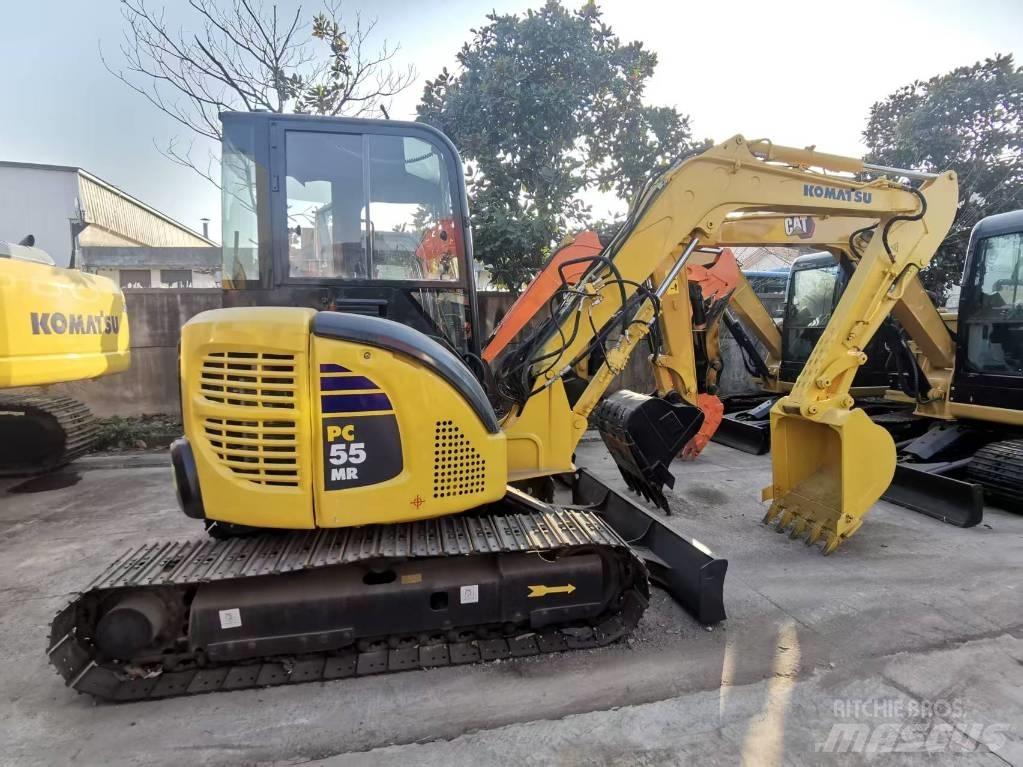 Komatsu PC55MR Vikšriniai ekskavatoriai