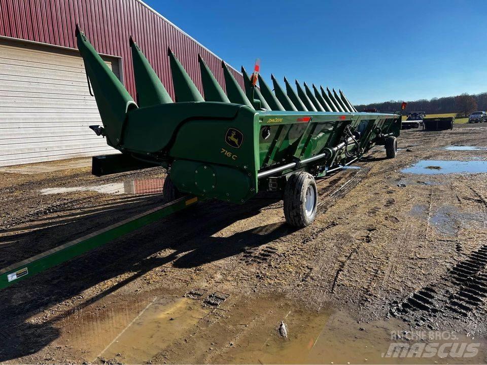 John Deere 716c Derliaus nuėmimo kombainų galvos