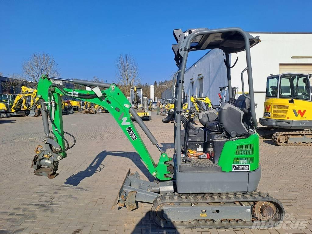 Wacker Neuson EZ17e Vikšriniai ekskavatoriai
