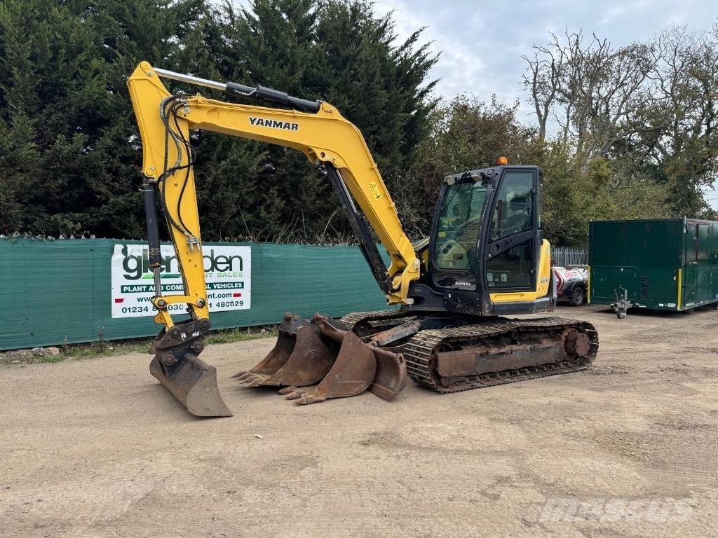 Yanmar SV 100-2 Vidutinės galios ekskavatoriai 7-12 t