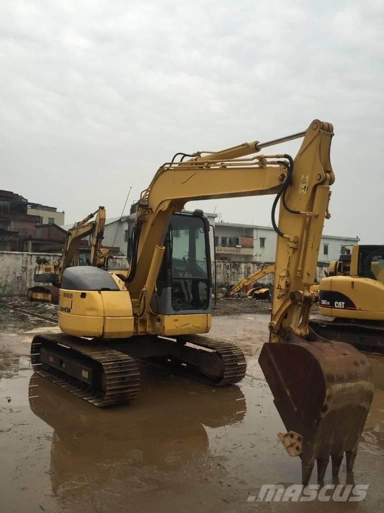 Komatsu pc78us Vidutinės galios ekskavatoriai 7-12 t