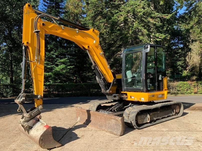 JCB 85 Z-2 Vidutinės galios ekskavatoriai 7-12 t