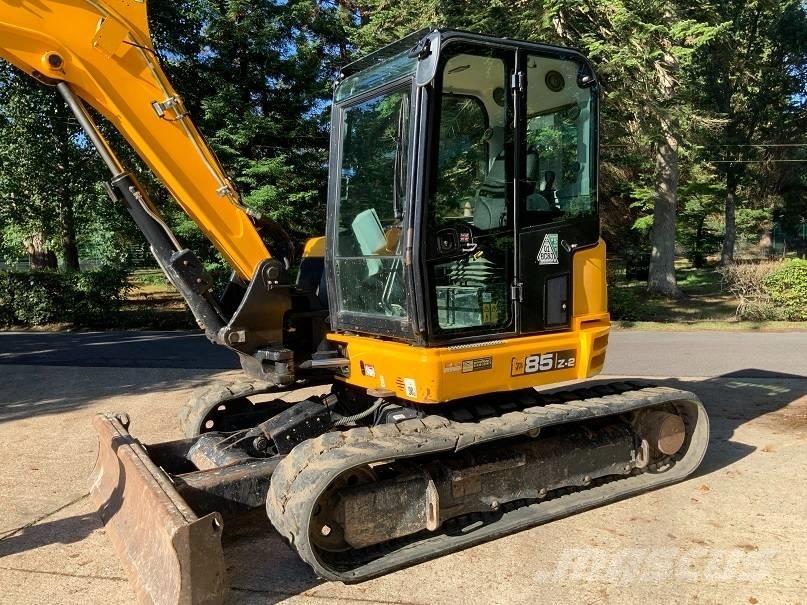 JCB 85 Z-2 Vidutinės galios ekskavatoriai 7-12 t