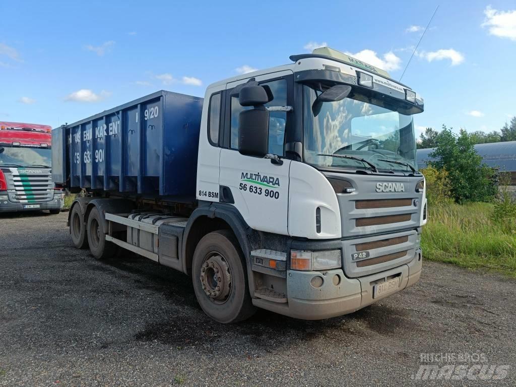Scania P 420 Sunkvežimiai su keliamuoju kabliu