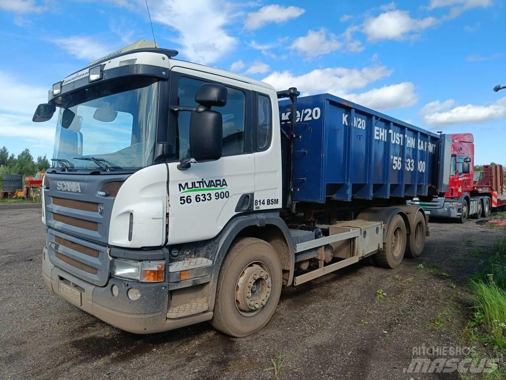 Scania P 420 Sunkvežimiai su keliamuoju kabliu