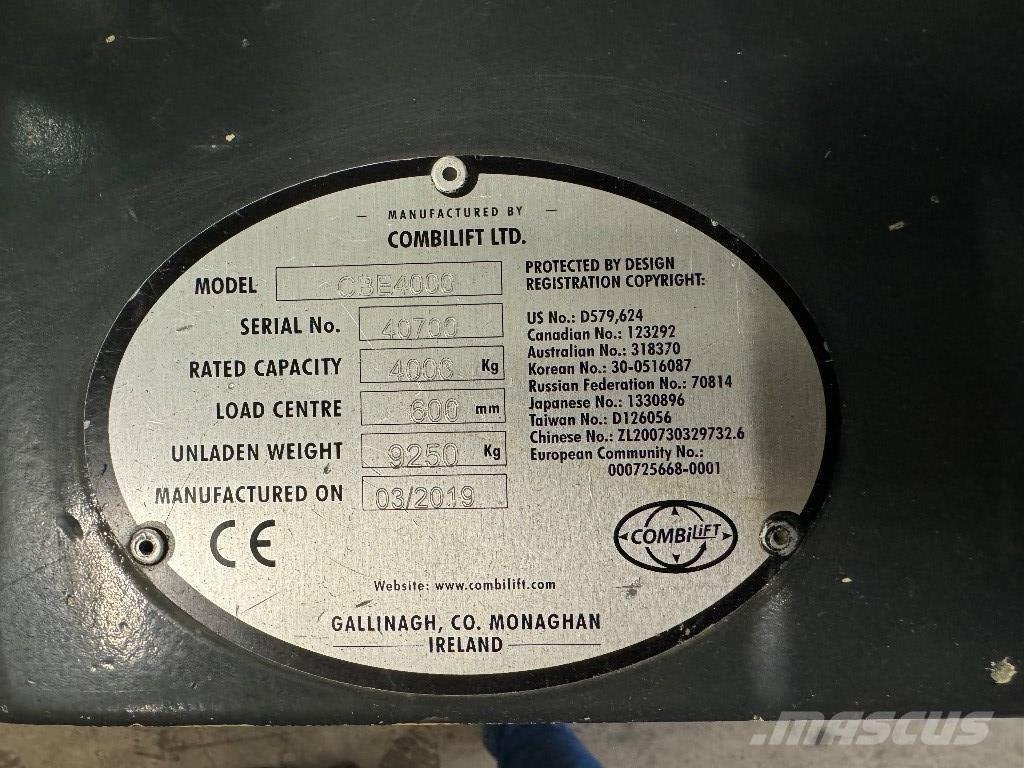 Combilift CBE4000 Šakiniai krautuvai su privažiavimu iš visų keturių pusių