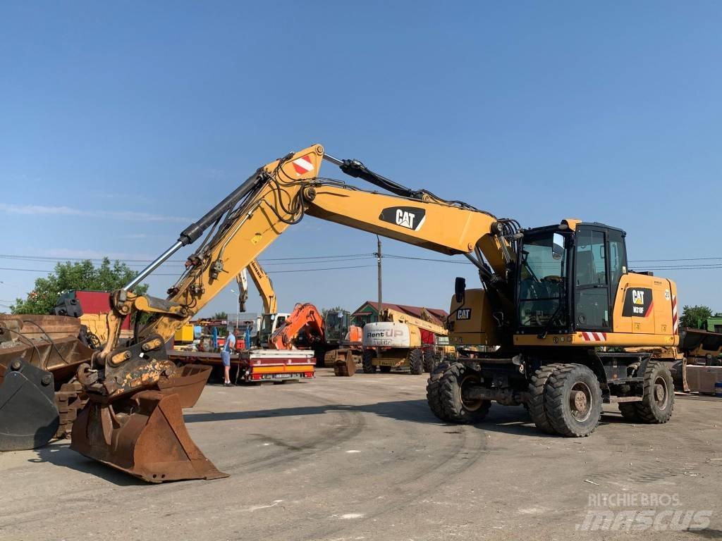 CAT M 318 F Ratiniai ekskavatoriai