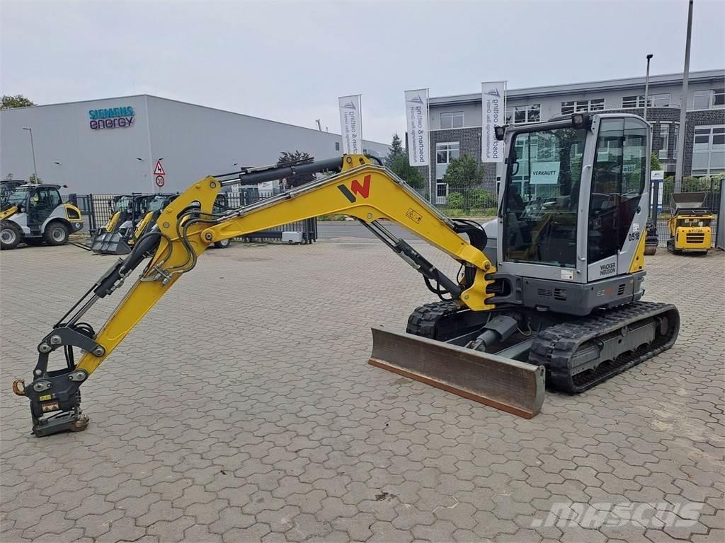 Wacker Neuson EZ50 Vikšriniai ekskavatoriai