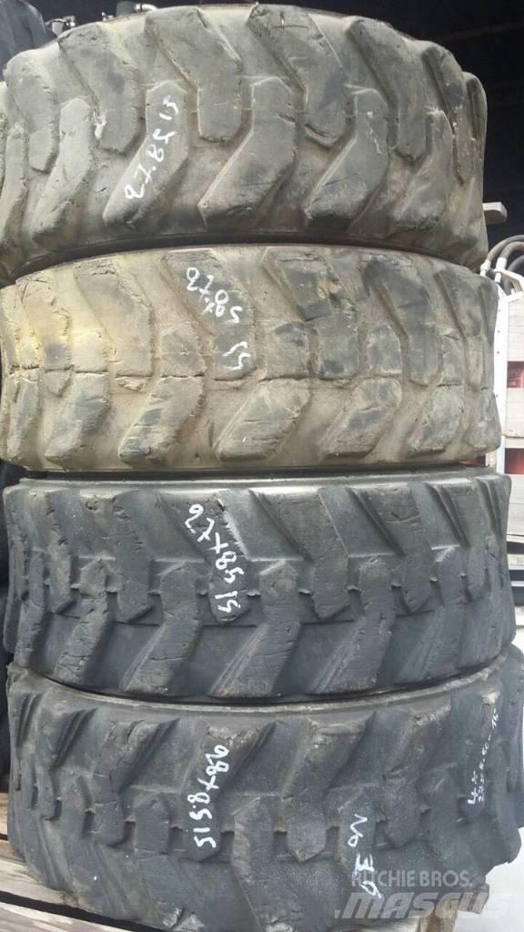Bobcat 27χ8.5-15 Padangos, ratai ir ratlankiai
