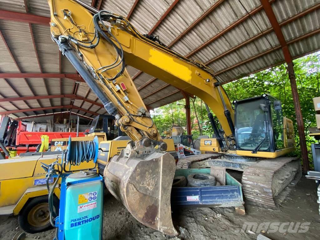 CAT 323 07B Vikšriniai ekskavatoriai