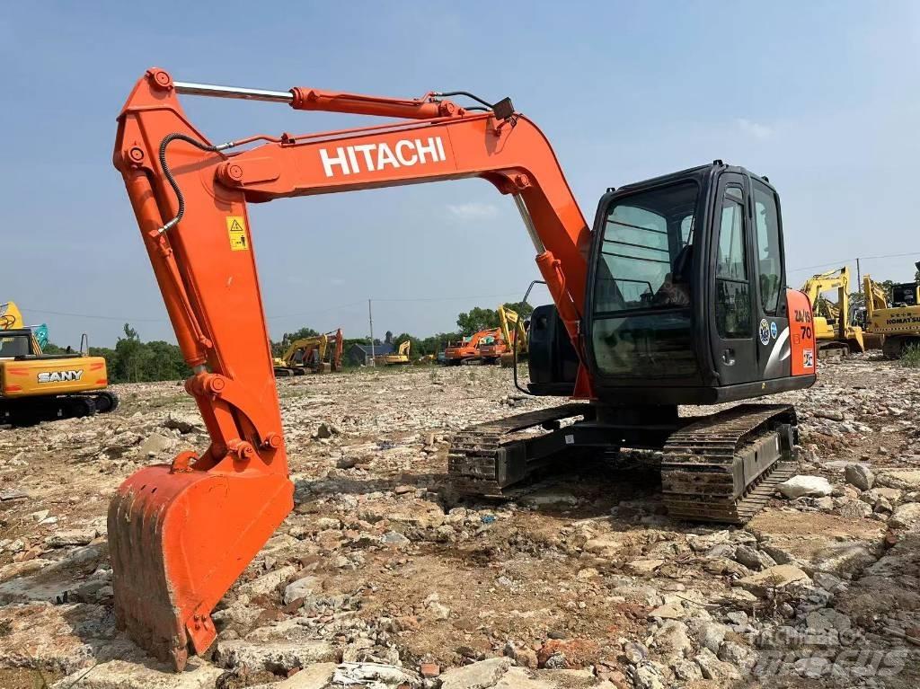 Hitachi ZX 70 Mini ekskavatoriai < 7 t
