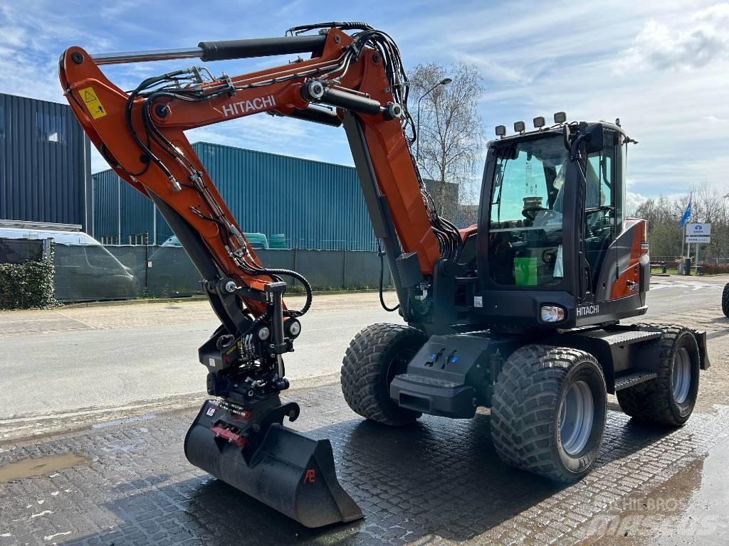 Hitachi ZX95W Ratiniai ekskavatoriai