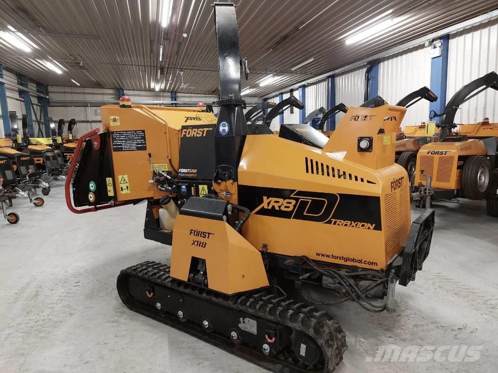 Forst XR 8 D Medienos smulkintuvai