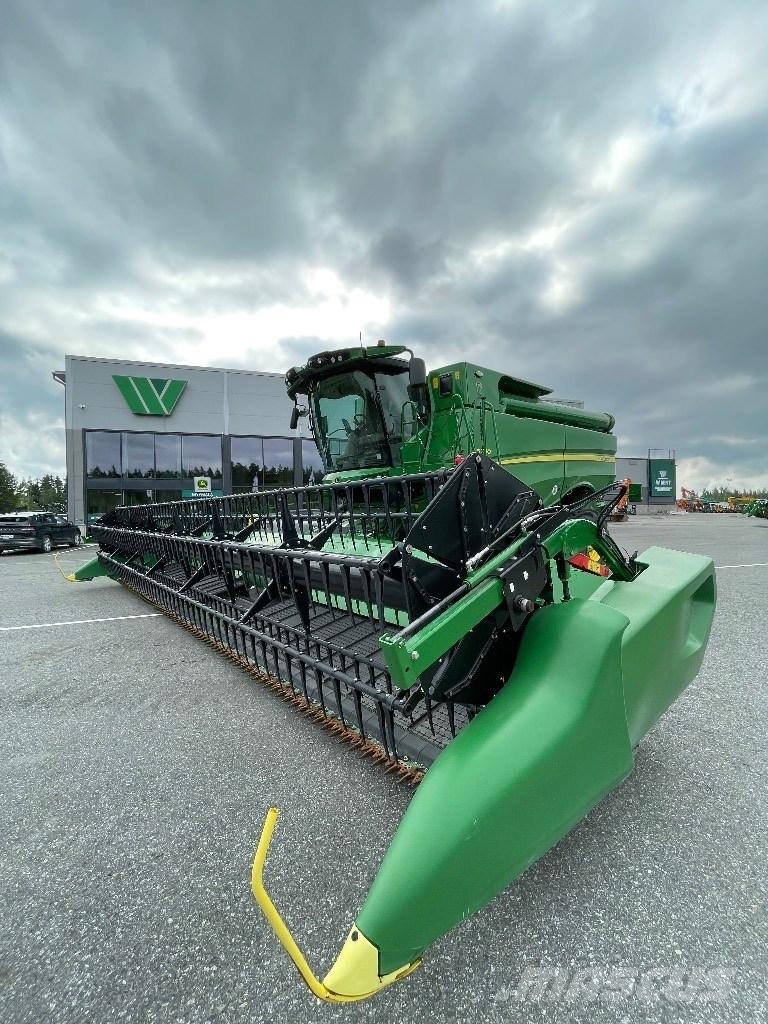 John Deere S 780 Derliaus nuėmimo kombainai